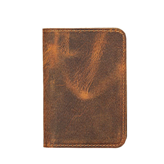 Bloominbag Heritage Core Saddle Brown Deri Erkek Cüzdanı