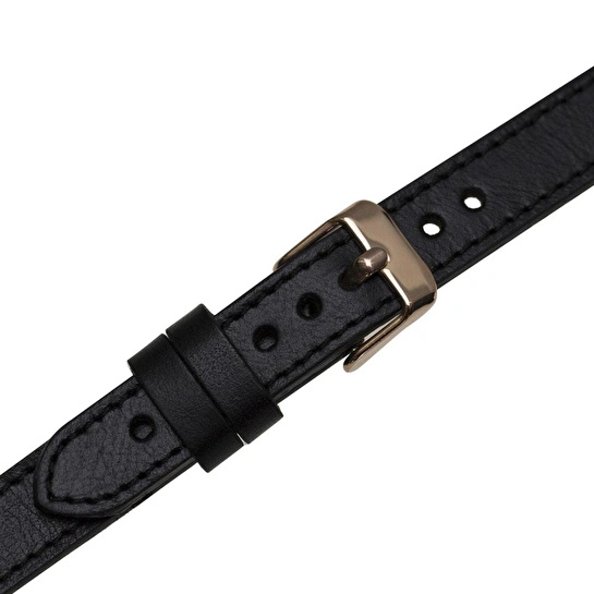 Bloominbag Avilla Noir Black Deri Apple Watch Band (44/45/46/49mm)