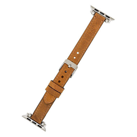 Bloominbag Avilla Mocca Clay Deri Apple Watch Band (44/45/46/49mm)