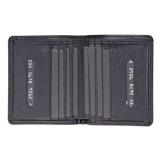 Bloominbag Heritage Noir Black Deri Erkek Cüzdanı