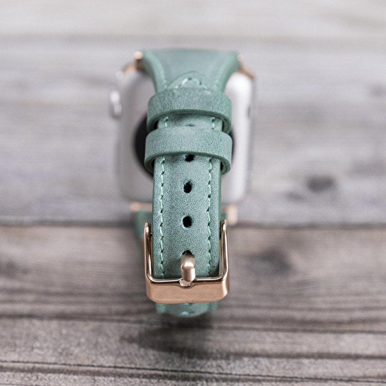 Bloominbag Bloomband Signature Aqua Deri Apple Watch Kordonu(44/45/46/49mm)
