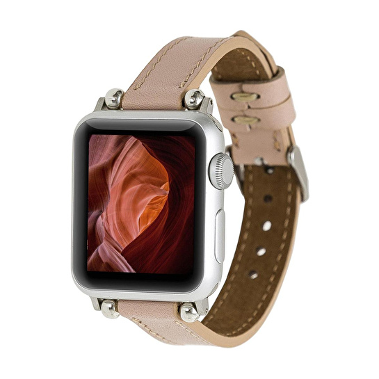 Bloominbag Avilla Cream Bisque Deri Apple Watch Band (44/45/46/49mm)