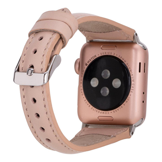Bloominbag Bloomband Signature Nude Bisque Leather Apple Watch Band - 44/45/46/49mm