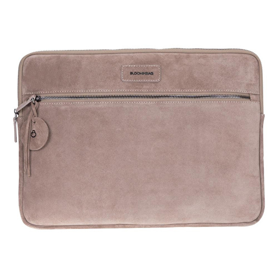 Bloominbag Mist Still Hakiki Süet Deri 13-14 Inç Macbook/laptop Kılıfı