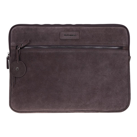 Bloominbag Mocha Still Hakiki Süet Deri 13-14 Inç Macbook/laptop Kılıfı