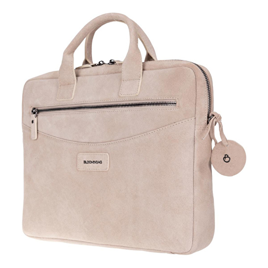 Bloominbag Sand Still Hakiki Süet Deri 13-14 Inç Macbook/laptop Çantası