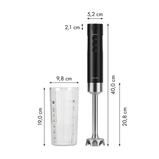 Zwilling Kablosuz El Blender Seti