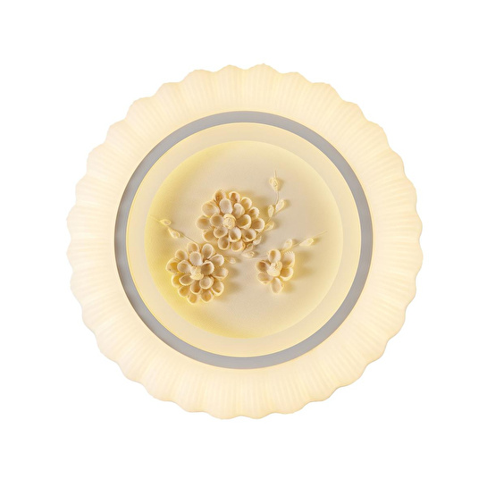 Apliqa Gavin Beyaz 160 Watt Plafonyer 3 Renkli Led Avize