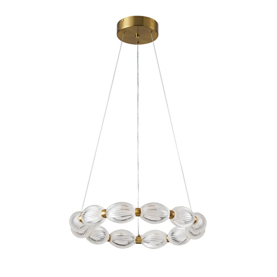 Apliqa Aspen 12'li Yuvarlak 56 Watt Eskitme Sarkıt 3 Renkli Led Avize