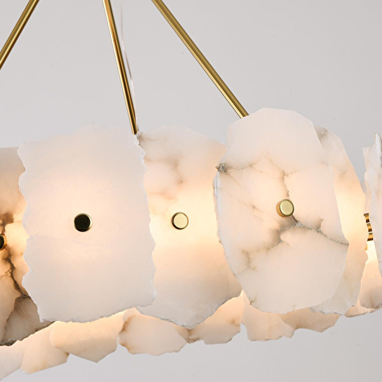 Apliqa Harlow 80'lık Gold 66 Watt Ledli Avize
