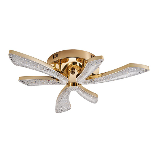 Apliqa Quinn 6'lı Gold 48 Watt Plafonyer 3 Renkli Led Avize