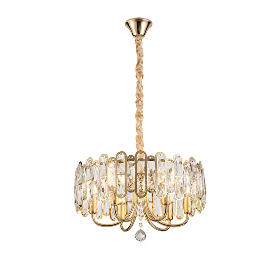 Apliqa Tortes 50'lik Gold Kristal Taşlı Avize