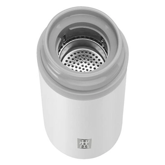 Zwilling Thermo Süzgeçli Termos, 420 Ml | Beyaz