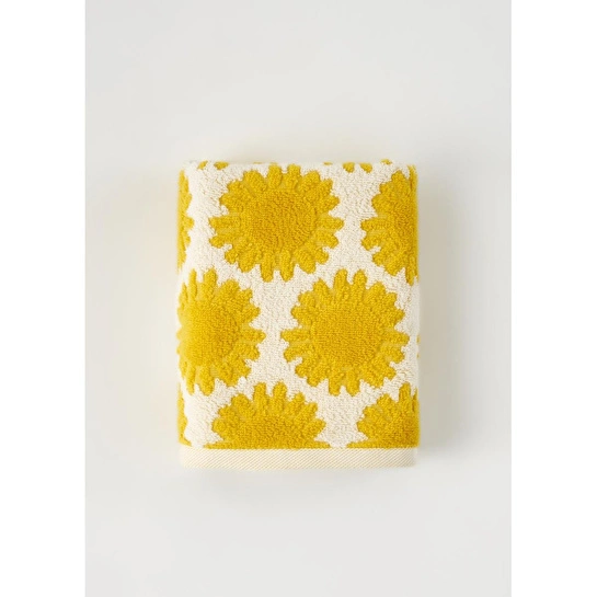 Bella Maison %100 Pamuk Sunny Yüz Havlusu Sarı (50x70 Cm)