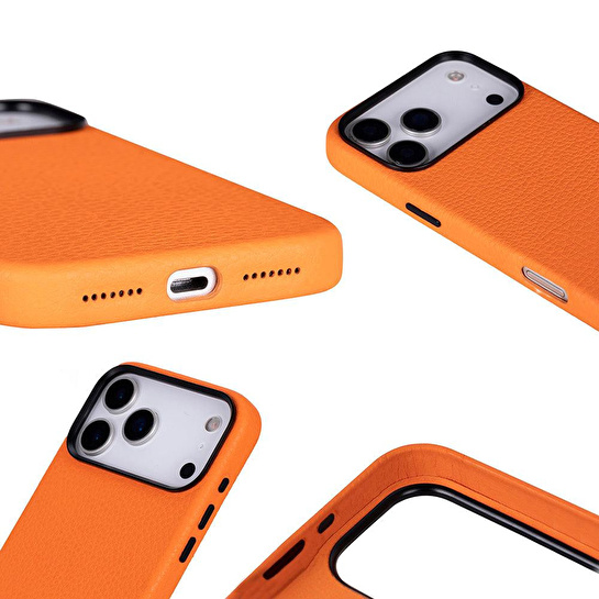 Bloominbag Bloomcase Mono Pebble Orange Apple Iphone 17 Pro (6.3