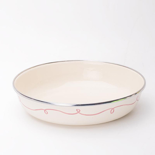 Emaylab Rebel Bow Emaye 21cm Bowl Tabak