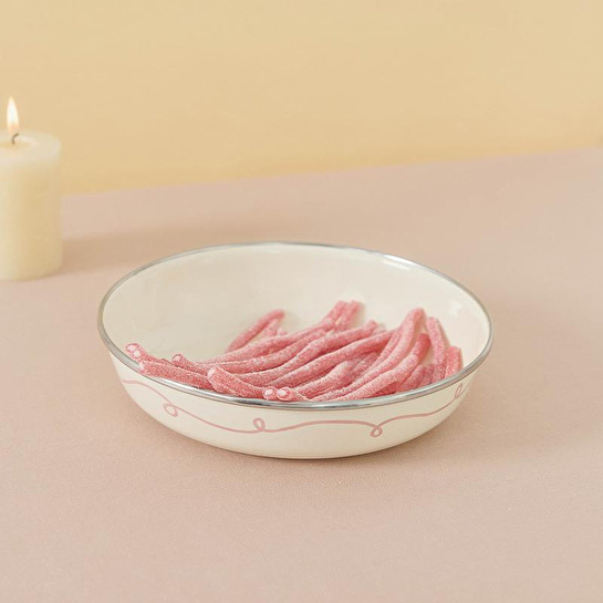 Emaylab Rebel Bow Emaye 21cm Bowl Tabak