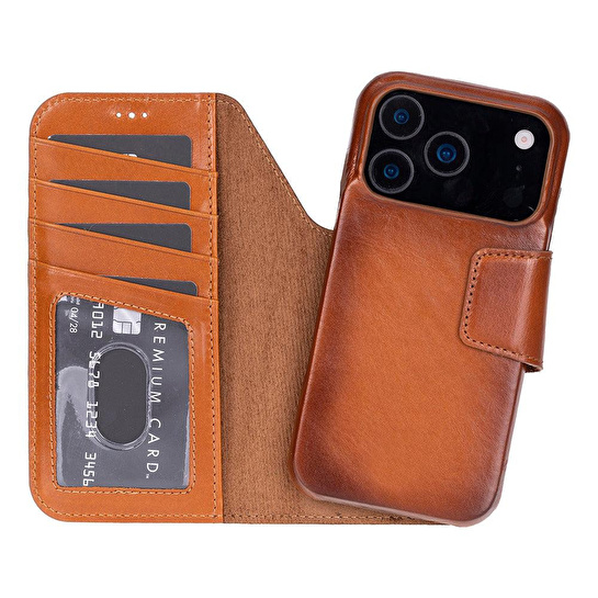 Bloominbag Porta Warm Tan Deri Iphone 17 Pro (6.3