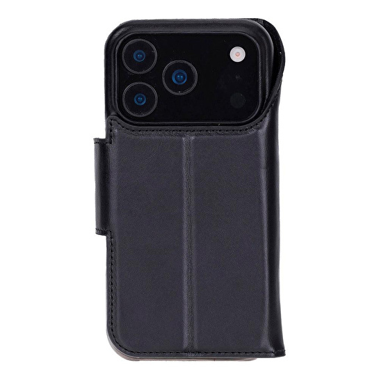 Bloominbag Porta Noir Black Deri Iphone 17 Pro Max(6.9
