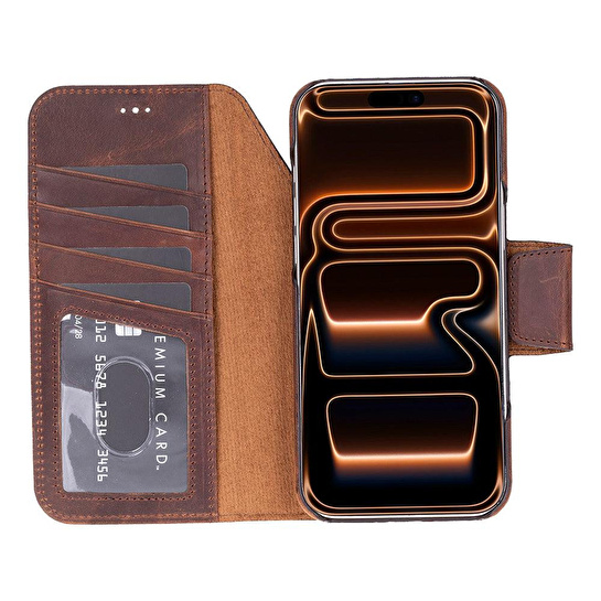 Bloominbag Porta Saddle Heritage Deri Iphone 17 Pro (6.3