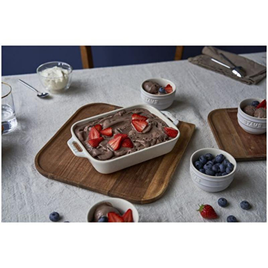 Staub Seramik Dikdörtgen Fırın Kabı