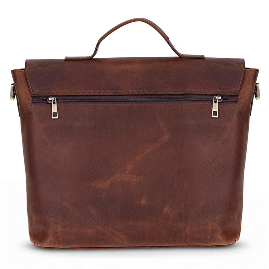 Bloominbag Rivoli Saddle Heritage Hakiki Deri 15–16 Inç Laptop Ve Evrak Çantası