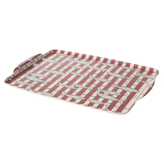 Mudo Home Fish Kaydirmaz Tepsi̇ 42x31 Cm