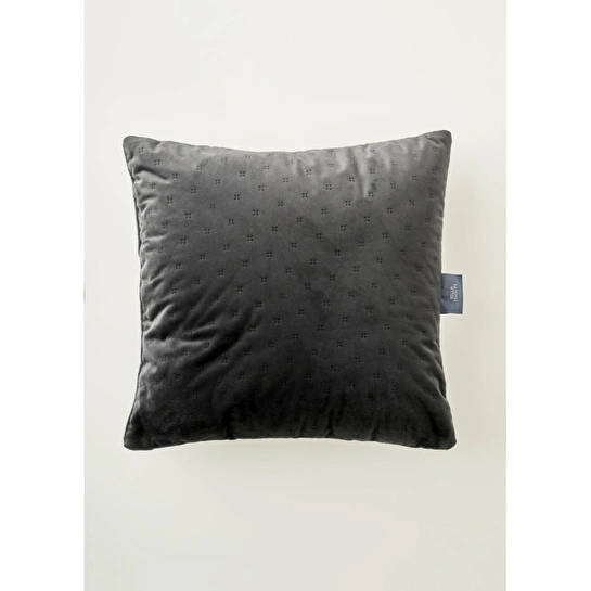 Bella Maison Rita Dekoratif Kırlent Siyah (43x43 Cm) Siyah