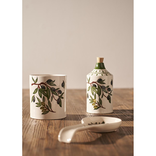 Bella Maison Olive Dik Kaşıklık (11,5x12,5 Cm) Çok Renkli