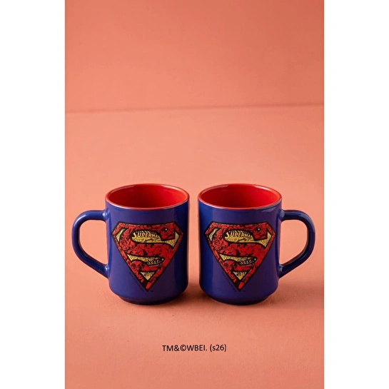 Rakle Superman 2'li Kupa Seti Mavi 250 Cc