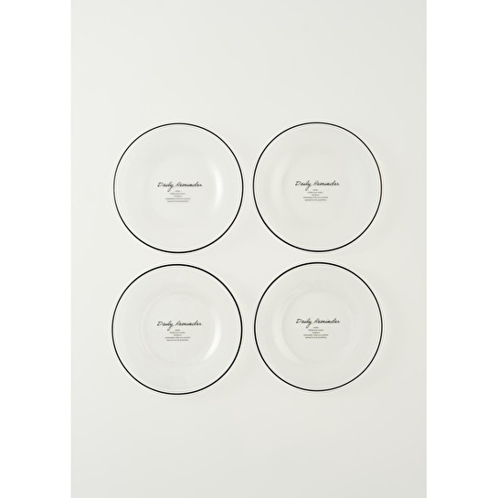 Bella Maison Daily Reminder Pasta Tabağı 4'lü (19 Cm)