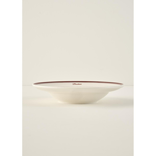 Bella Maison Bonheur Porselen Makarna Tabağı Bordo (28 Cm) Bordo