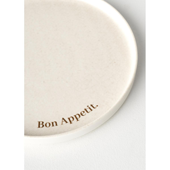 Bella Maison Parisien Porselen Pasta Tabağı Krem (21 Cm) Krem