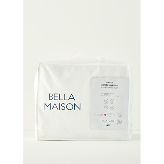 Bella Maison Bambu King Size Yorgan Beyaz (235x215 Cm) Beyaz