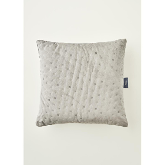 Bella Maison Rita Dekoratif Kırlent Gri (43x43 Cm) Gri
