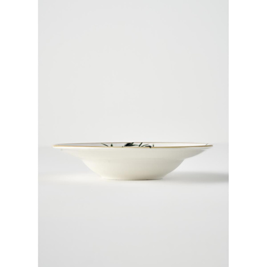 Bella Maison Olive Porselen Makarna Tabağı Yeşil (27 Cm) Yeşil