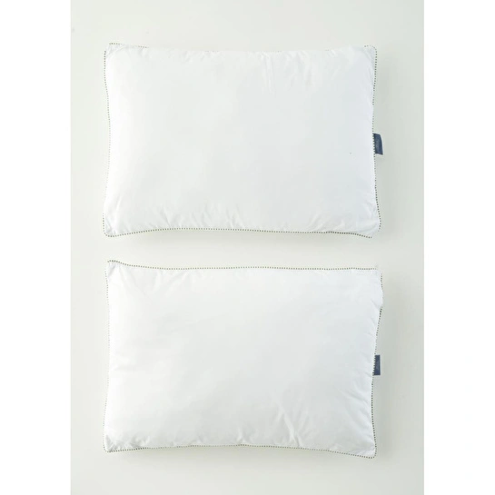 Bella Maison Fluffy Bambu 2'li Yastık Beyaz (50x70 Cm) Beyaz