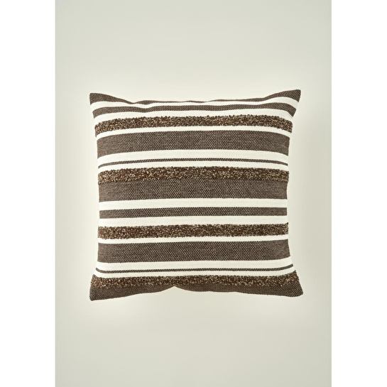 Bella Maison Divina Dekoratif Yastık Kılıfı Kahverengi (43x43 Cm) Kahverengi