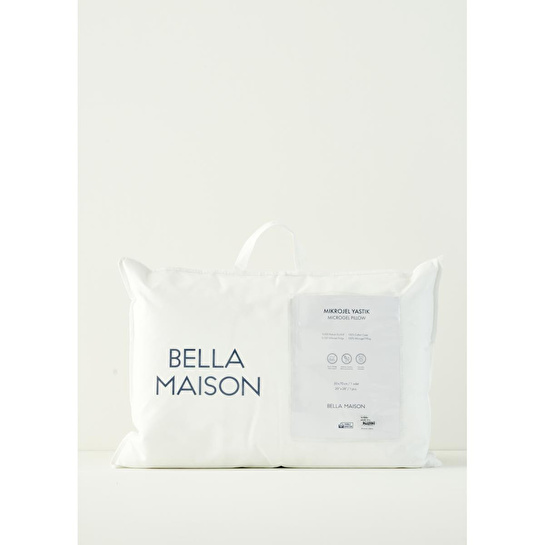 Bella Maison Mikrojel Yastık Beyaz (50x70 Cm) Beyaz