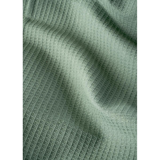 Bella Maison %100 Pamuk Feel Çift Kişilik Waffle Pike Haki (200x220 Cm) Haki