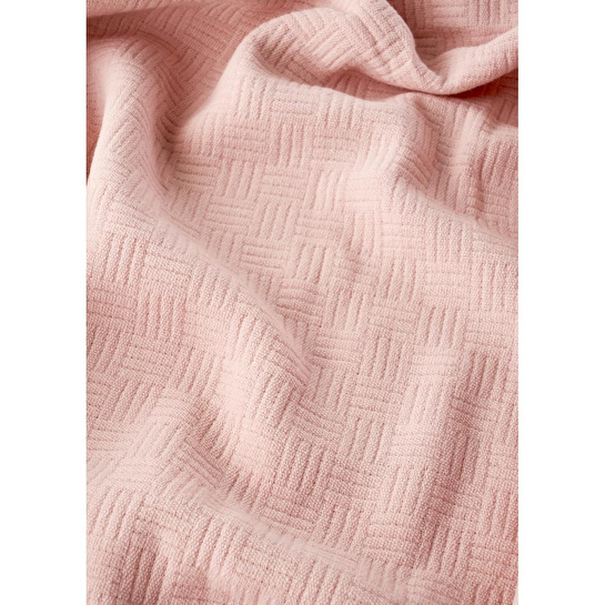 Bella Maison %100 Pamuk Line Çift Kişilik Pike Takımı Somon (200x220 Cm) Somon