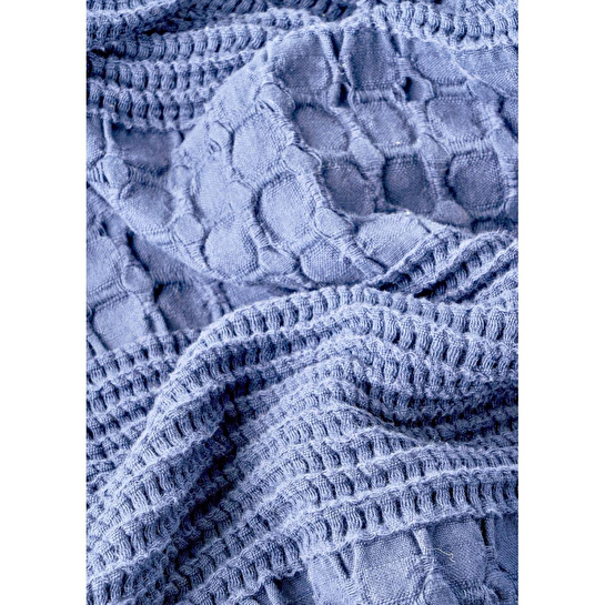 Bella Maison %100 Pamuk Marine Çift Kişilik Yatak Örtüsü Lacivert (240x260 Cm) Lacivert