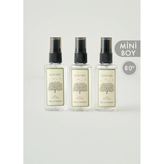 Bella Maison Olive Tree Kolonya 3'lü Yeşil (50 Ml)