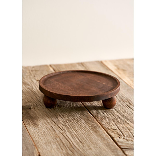 Bella Maison Wooden 2'li Ahşap Sunum Seti Naturel