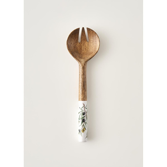 Bella Maison Olive Mango Salata Servis Seti (28x8 Cm) Çok Renkli