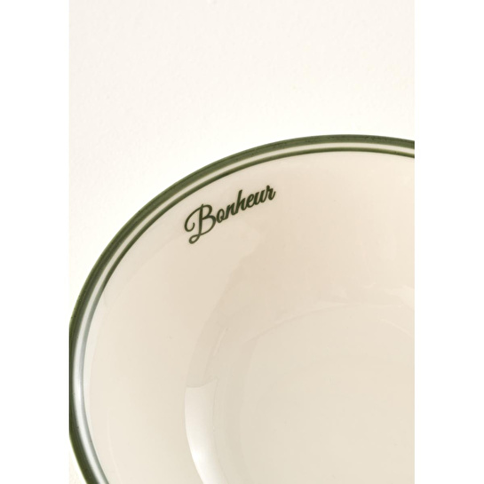 Bella Maison Bonheur Porselen Kase Yeşil (16 Cm) Yeşil