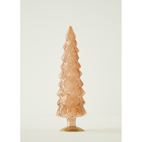 Bella Maison Pine Tree Dekoratif Obje Kahverengi (10x10x35 Cm) Kahverengi
