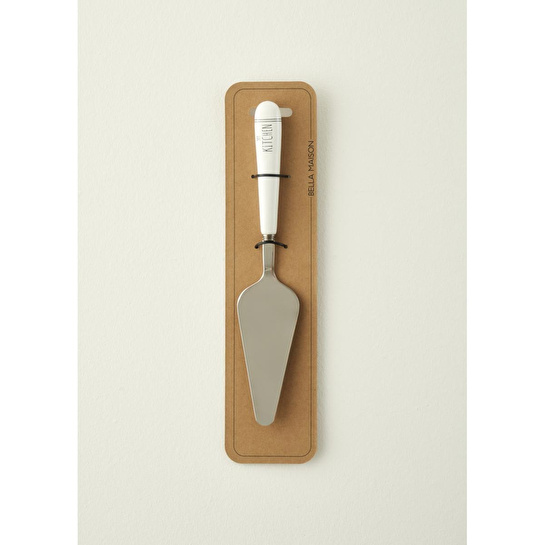 Bella Maison My Kitchen Çelik Spatula Beyaz (25,7x4,8x1,3 Cm) Beyaz