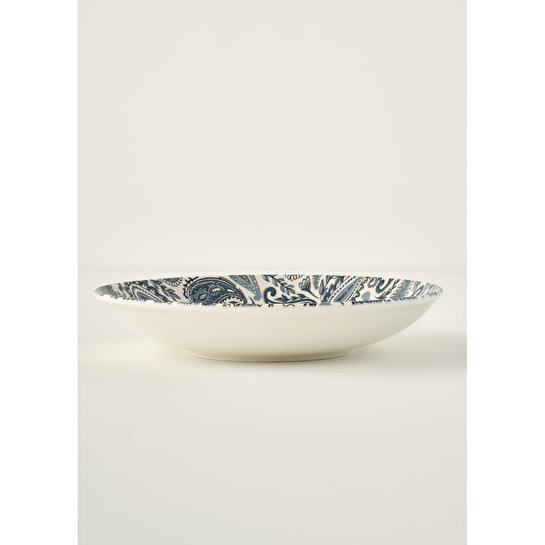 Bella Maison Paisley Porselen Salata Kasesi Mavi (30 Cm) Mavi