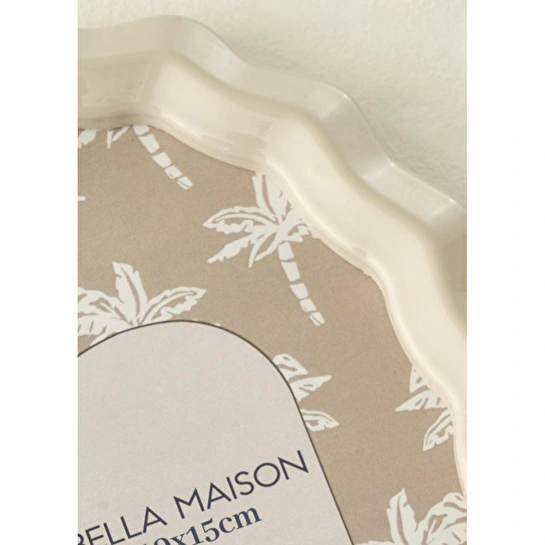Bella Maison Palmy Dekoratif Çerçeve Bej (12x2x17 Cm) Bej